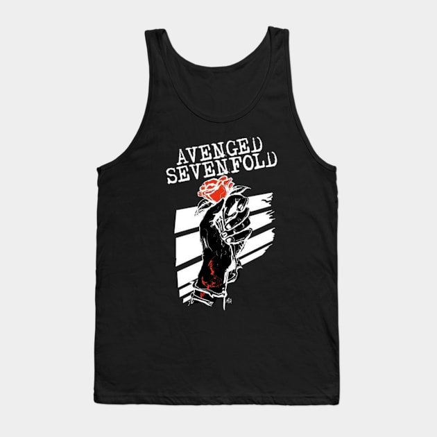 The a7x rose Tank Top by TheTwinfine